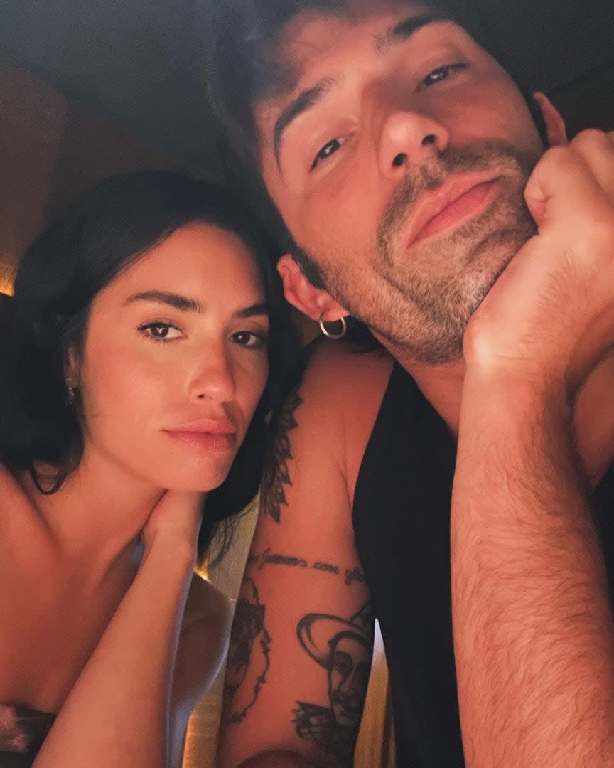 Lali Espósito junto a Pedro Rosemblat