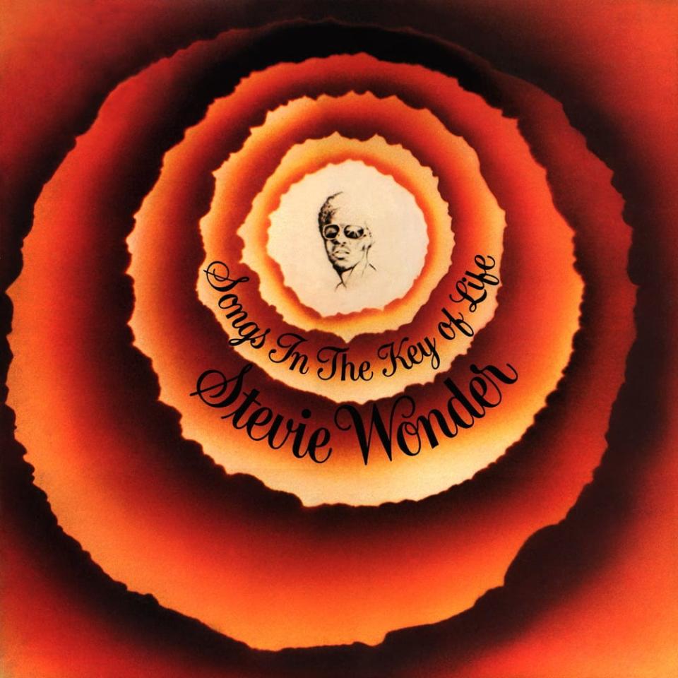 Songs in the Key of Life artwork Stevie Wonder.