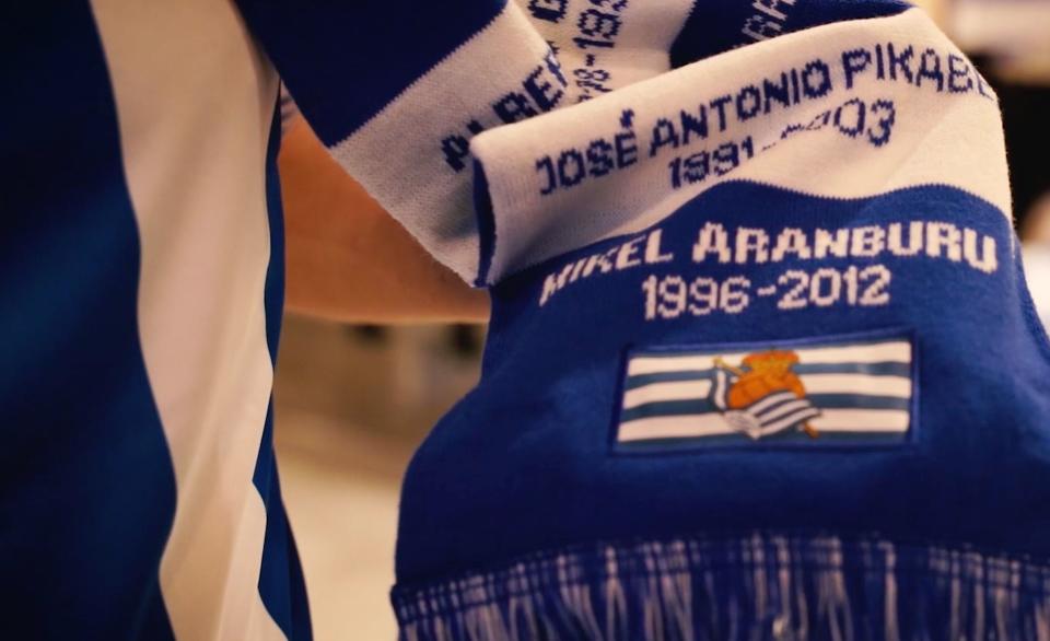 Real Sociedad want fans to be able to enter the stadium by using the scarf and not by using a traditional ticket or membership card.