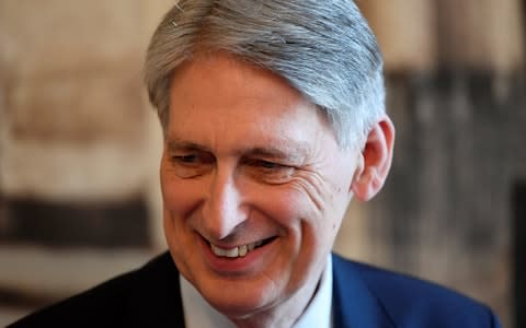 Philip Hammond, the Chancellor - Credit:  TOBY MELVILLE/REUTERS