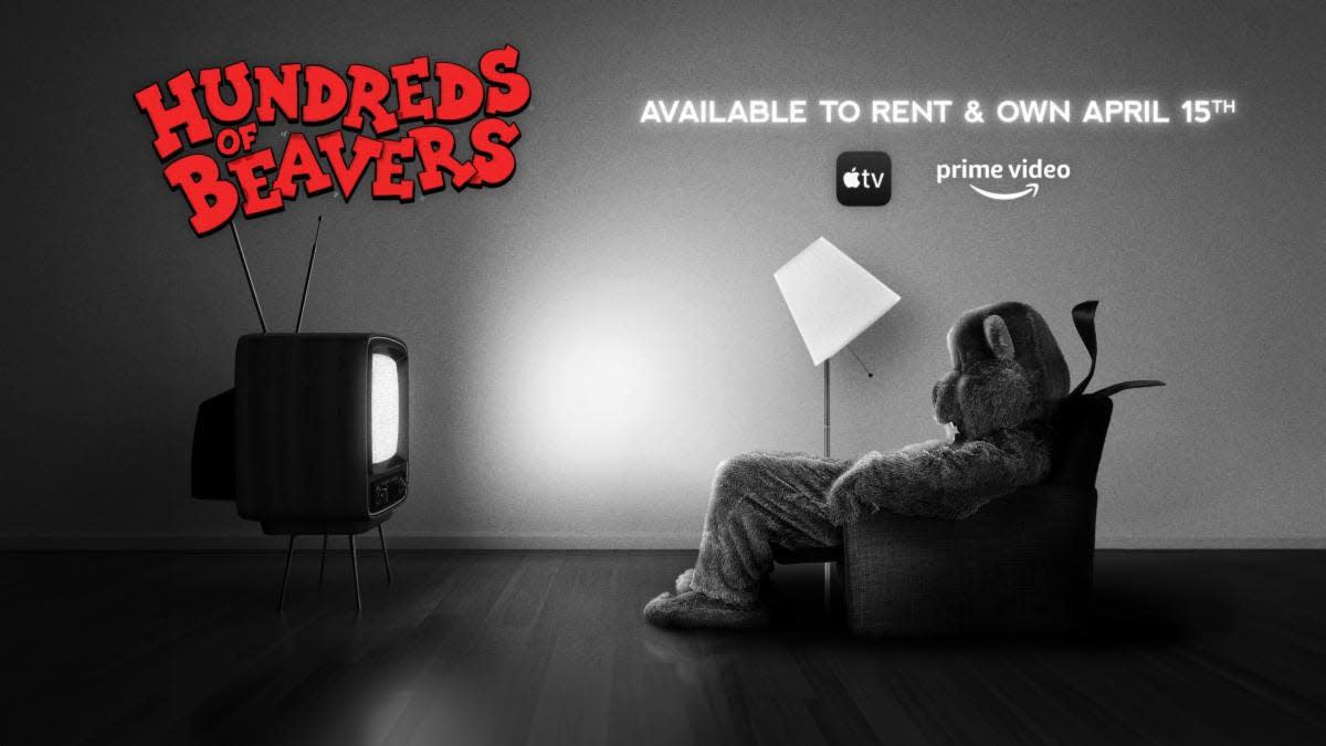 "Hundreds of Beavers" arrives on Prime Video and Apple TV this week.