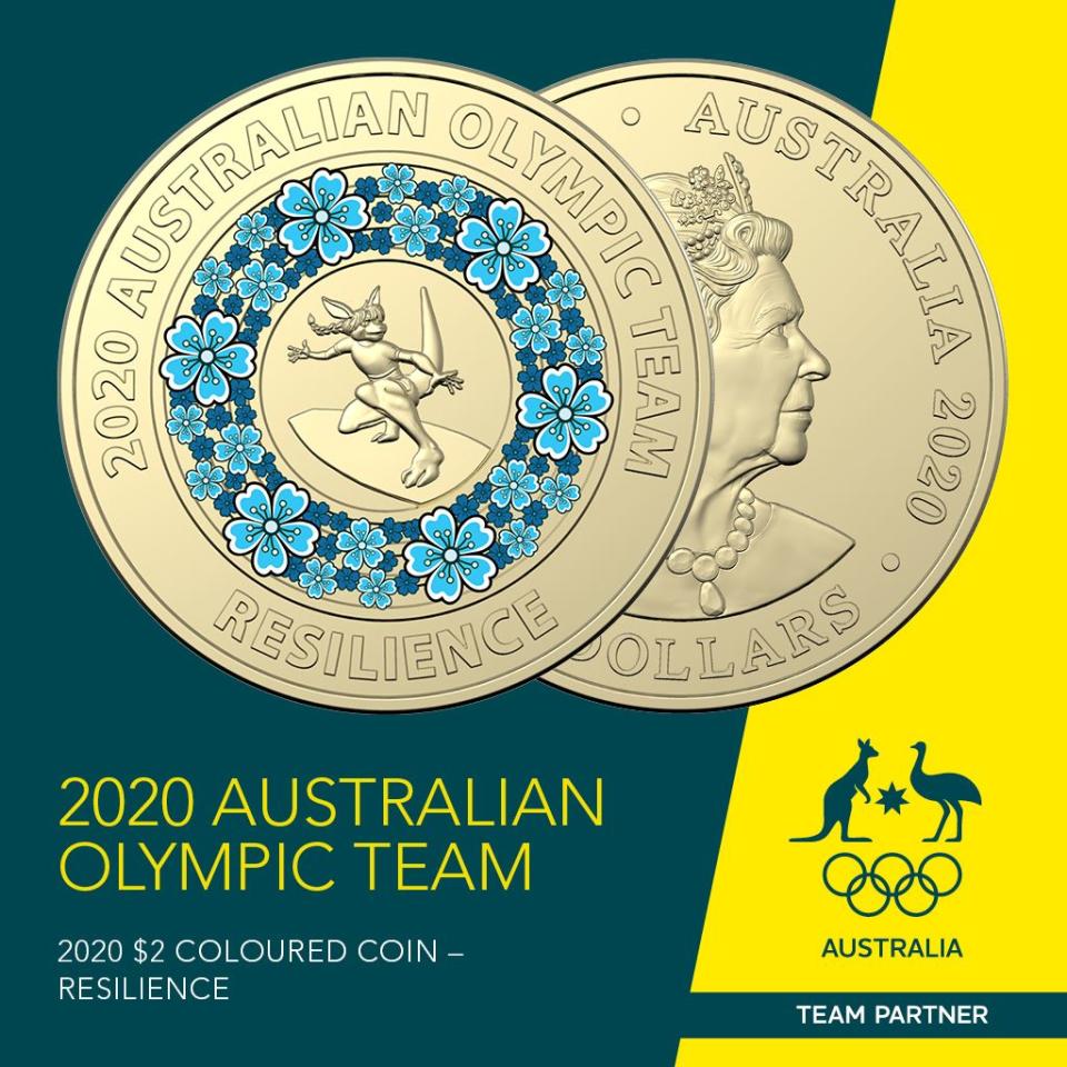 The release of the new-look $2 coins to celebrate the Olympics