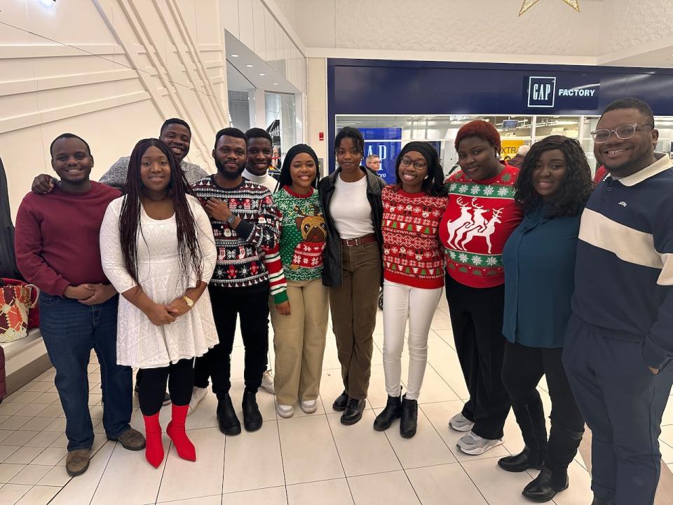 Black Heritage Gospel Choir with Racquel Thomas and Chelsea Chukwu performed throughout Friday's  CBC N.L.'s live broadcast from the Avalon Mall in St. John's.