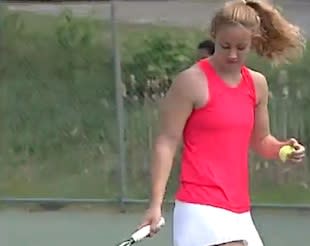 Sunday Swett, who won a state title after her foe walked off because of crowd issues — YouTube