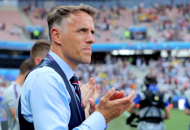 Former England head coach Phil Neville was receptive to how greater understanding of his players' menstrual cycles could improve performance 