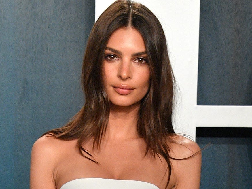 Emily Ratajkowski Vanity Fair Oscar Party George pimentel