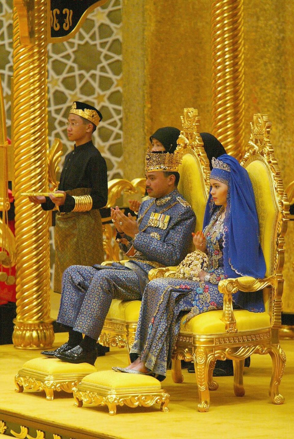 Bruneian Crown Prince Al-Muhtadee Billah and Bolkiah Sarah Salleh