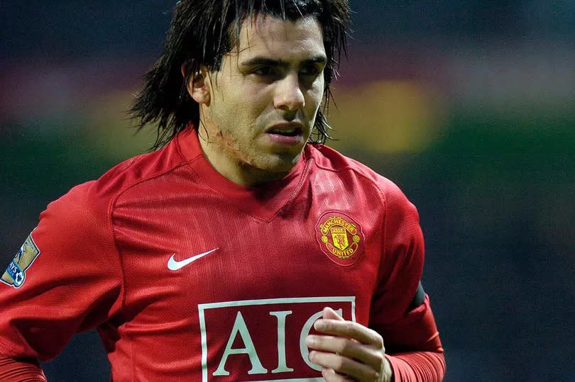 Manchester United won the Premier League title in both of Tevez's seasons with the club -Credit:BPM