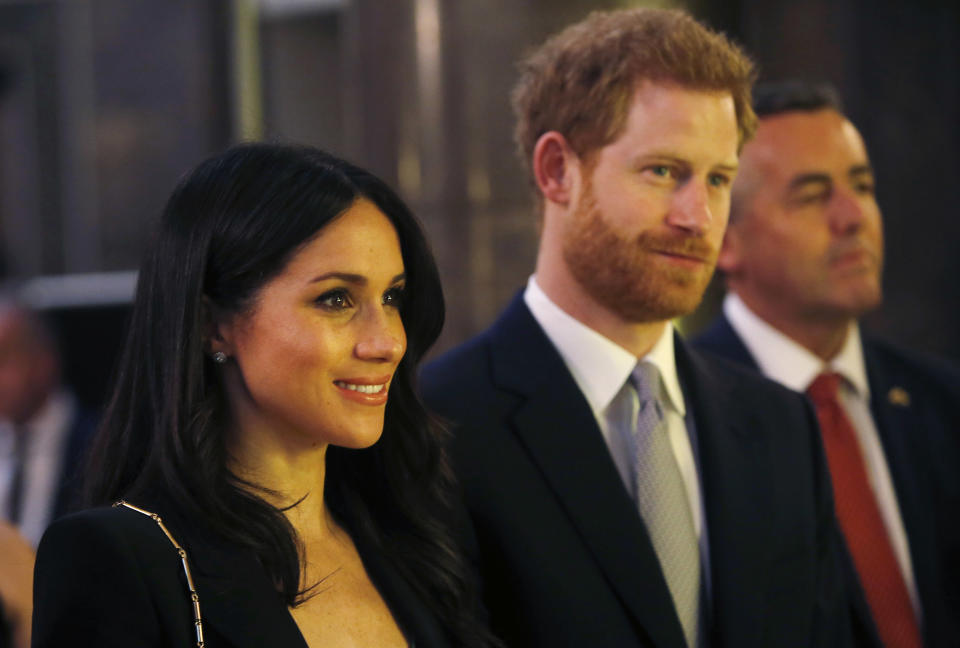 Meghan Markle heiratet am Samstag Prinz Harry – und jetzt steht auch fest, wann wir endlich ihr Kleid bewundern dürfen! (Bild: AP Photo/Alastair Grant)