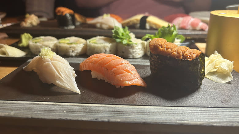 Sashimi at Sushi Ran