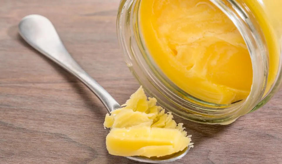 el ghee es un producto clave en la cocina ayúrveda