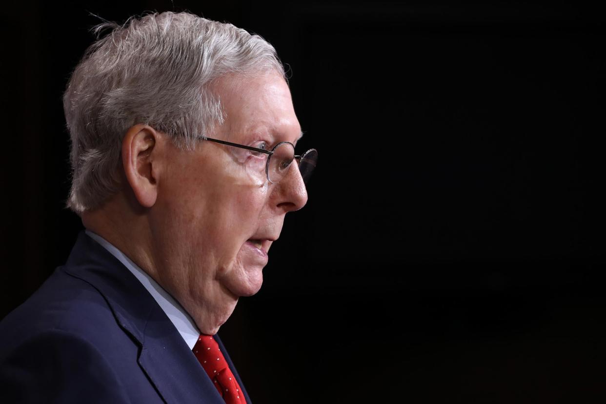 Mitch McConnell is an obstructionist-turned enabler say critics: Getty