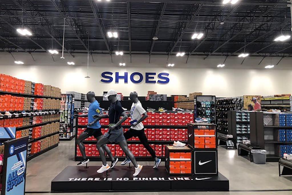 The footwear area of Academy Sports + Outdoors new Panama City, Fla. location. - Credit: Courtesy of Academy Sports + Outdoors