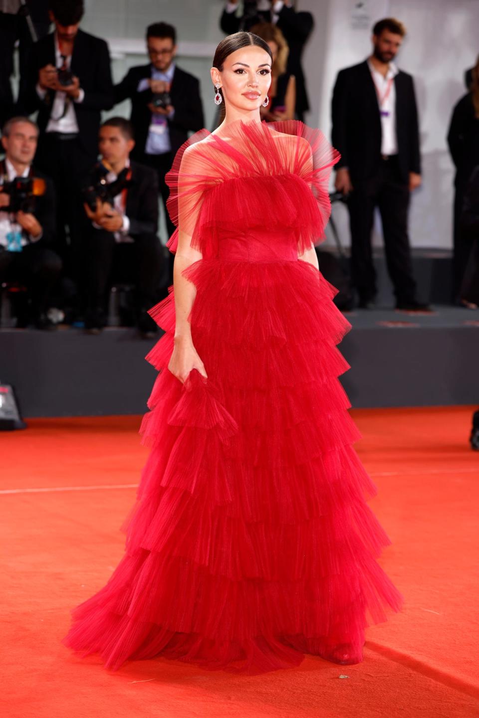 Francesca Tizzano at the 2022 Venice Film Festival (Getty Images for Netflix)