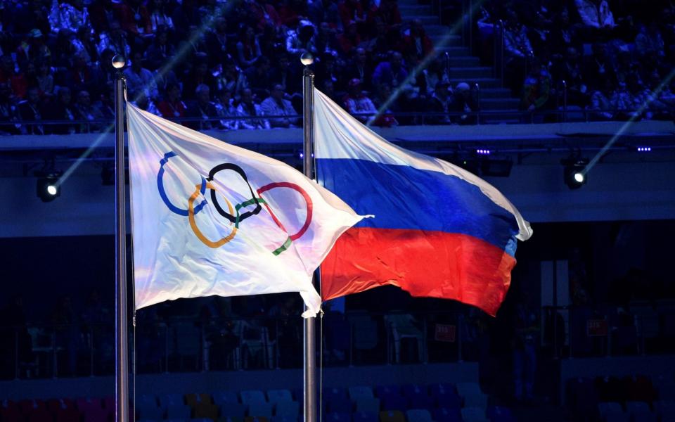 The Russia flag and anthem will now be refused at Tokyo 2020 - AFP