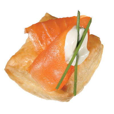 Smoked Salmon Puffs