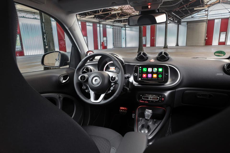 Smart EQ Fortwo interior