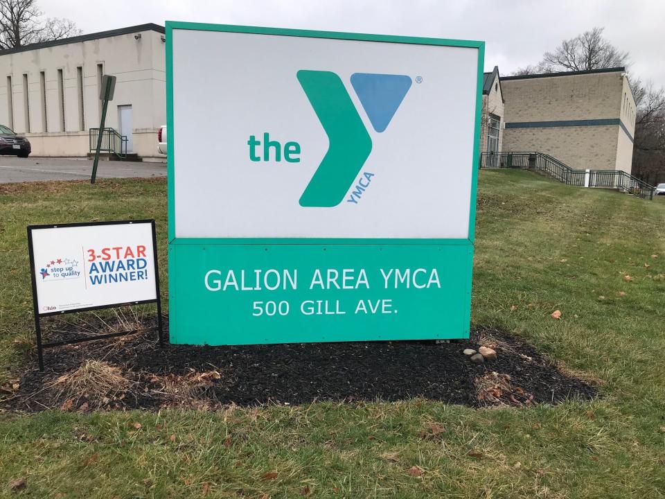 The address of the Galion Area YMCA is 500 Gill Ave.