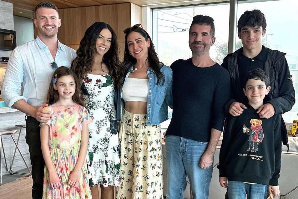 Terri Seymour/Instagram Simon Cowell blended family