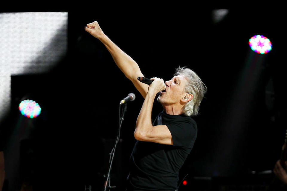 <b>3. Roger Waters - $21,160,131.06</b><br><br>Roger Waters performing at the 12-12-12 The Concert for Sandy Relief at Madison Square Garden in New York.