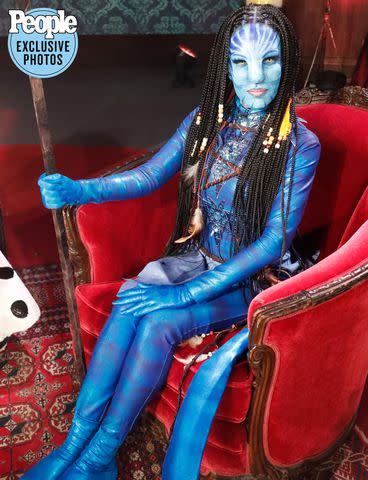 <p>ABC/Lou Rocco</p> Sunny Hostin as Neytiri from 'Avatar' on 'The View'