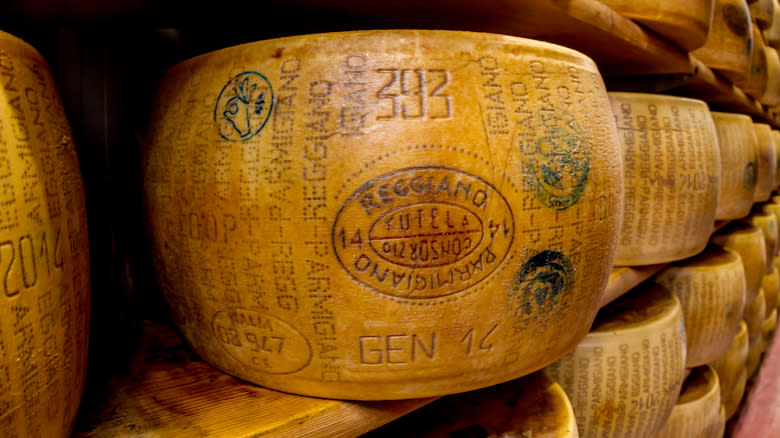 wheel of Parmigiano Reggiano