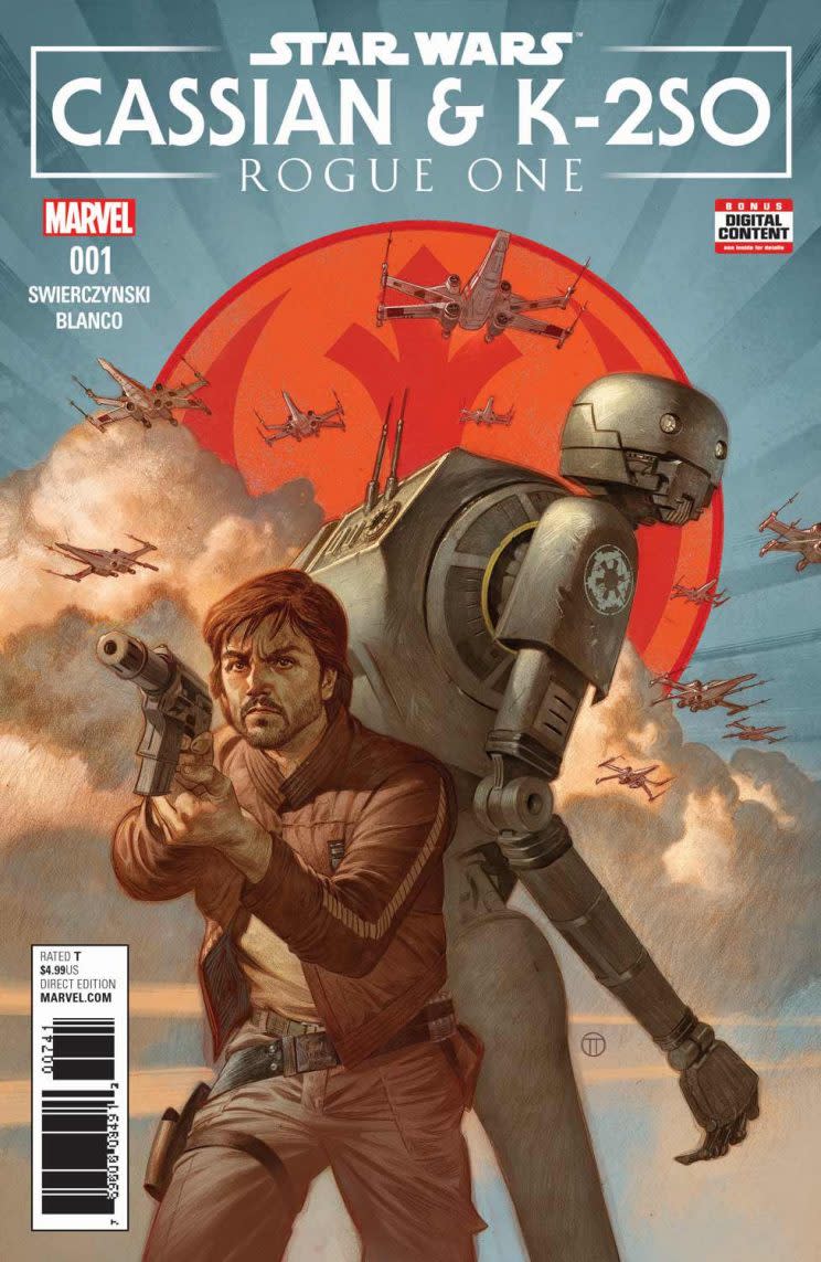 Star Wars Cassian and K-2SO Marvel Comics