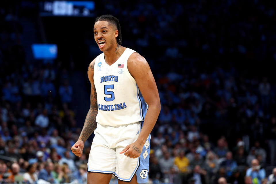 Armando Bacot and North Carolina will take on Alabama in the Sweet 16 on Thursday night in Los Angeles.