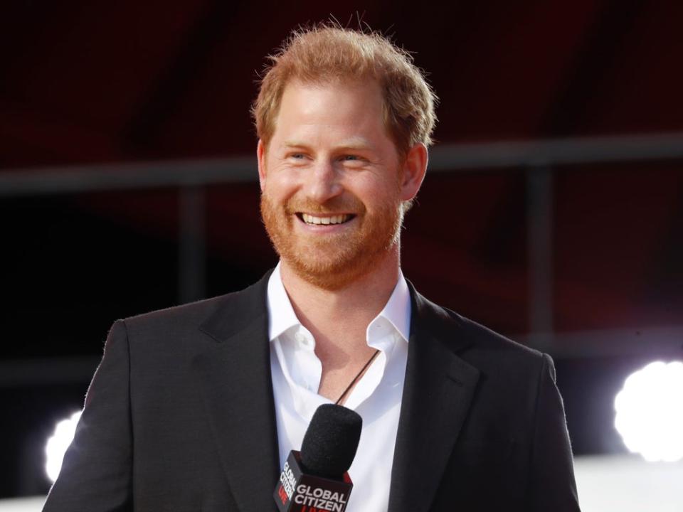 Prince Harry attended the Super Bowl with Princess Eugenie  (Getty Images,)