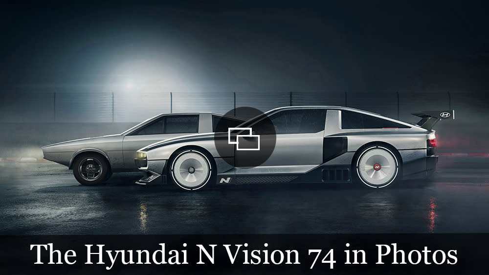 The Hyundai N Vision 74 in Photos - Credit: Hyundai