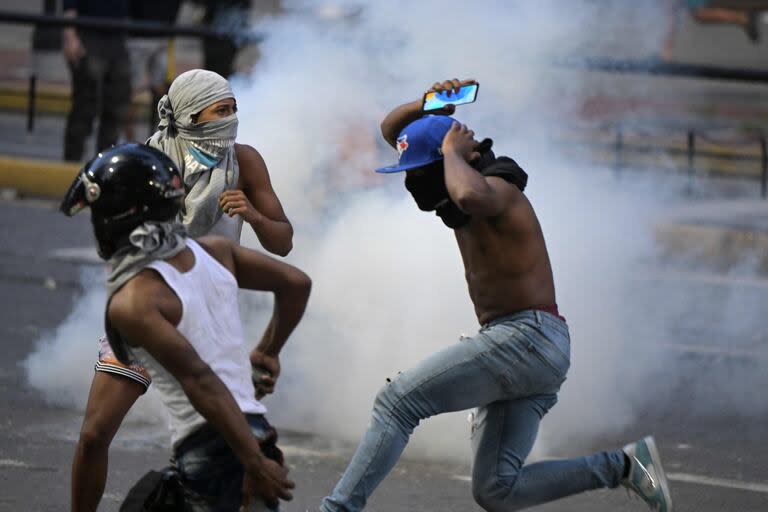 Manifestaciones en Caracas