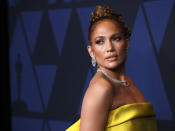 2019 Governors Awards - Arrivals - Los Angeles, California, U.S., October 27, 2019 - Jennifer Lopez. REUTERS/Mario Anzuoni