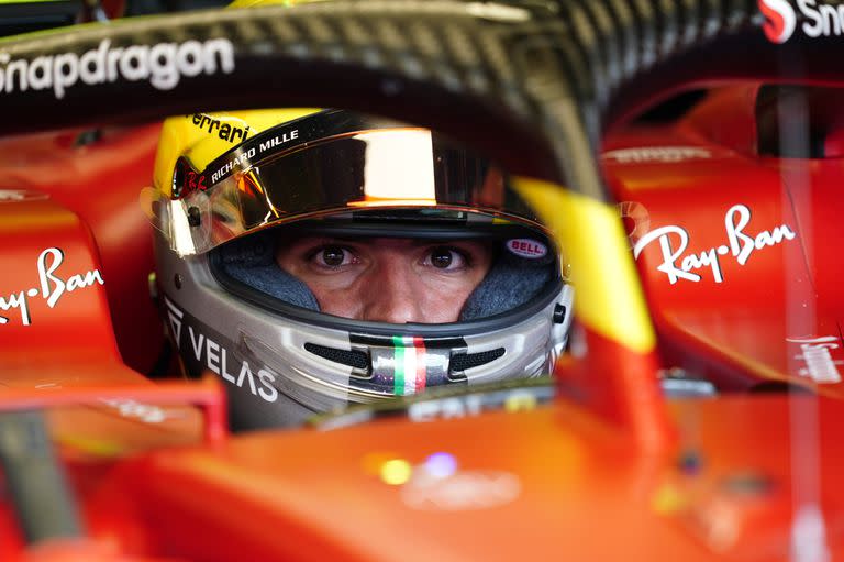 Carlos Sainz se ilusiona con imponerse como local en representación de la escudería Ferrari