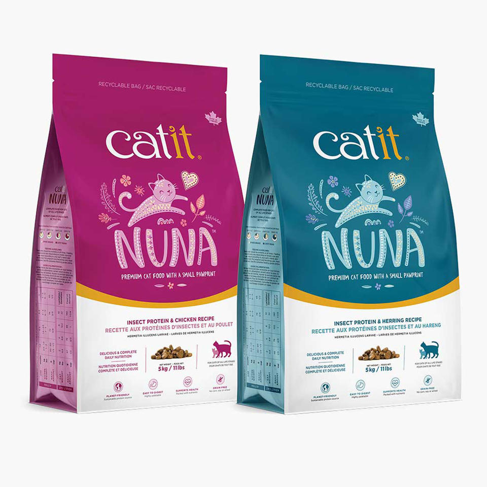 <p>Dogs aren't the only pets with eco-friendly food. Cats can now get all the the protein they need from insects. Catit's Nuna cat food utilizes insect protein to create food that reduces your feline's carbon footprint while also providing them with the daily nutrition they crave. </p> <p><strong>Buy it!</strong> Catit Nuna Insect Protein-Based Cat Food, $27.99; <span>Catit.com</span></p>