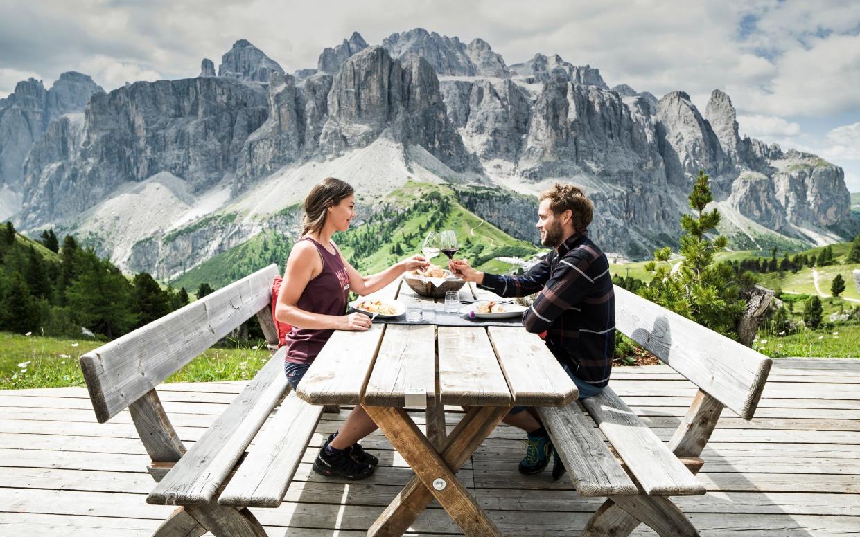 Italy's Alta Badia mountain holidays sunny breaks trips sea travel