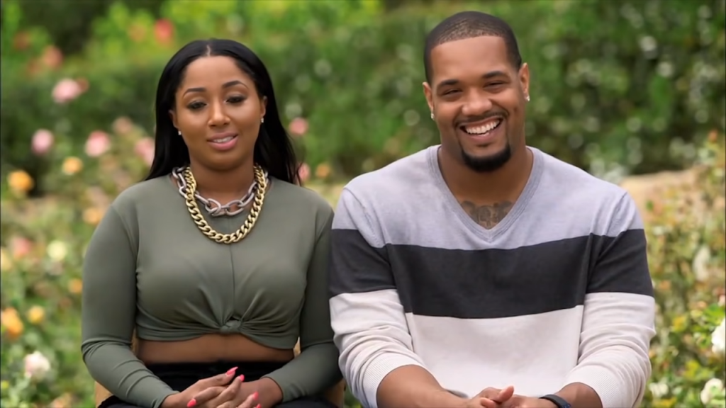 Brittish Williams & Lorenzo Gordon on Marriage Boot Camp Season 5/ We Tv Youtube screenshot