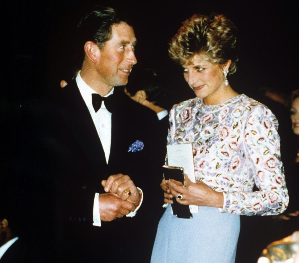 Princess Diana opened up about her ‘grim’ divorce from Prince Charles. Copyright: [Rex]