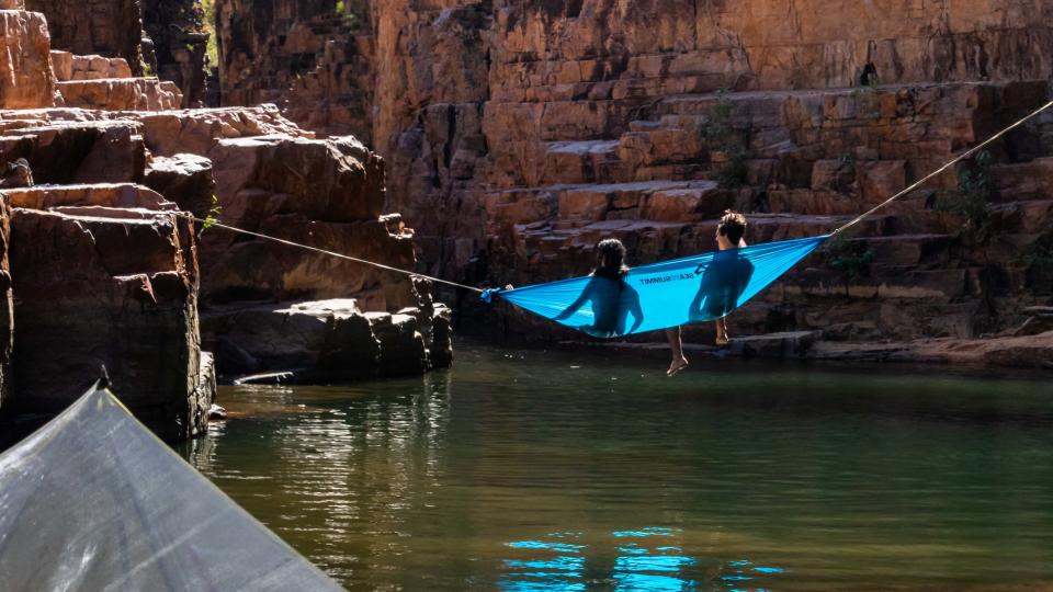best hammocks: Sea to Summit pro double lifestyle shot