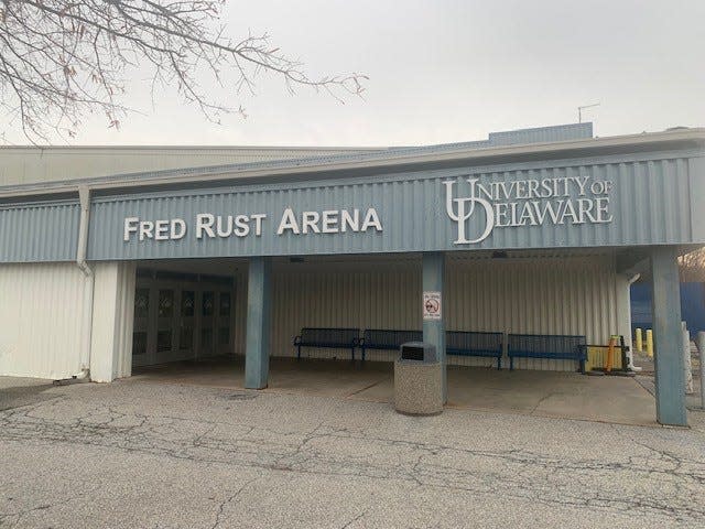 The Blue Hens' new women's ice hockey team will play in the Fred Rust Arena.