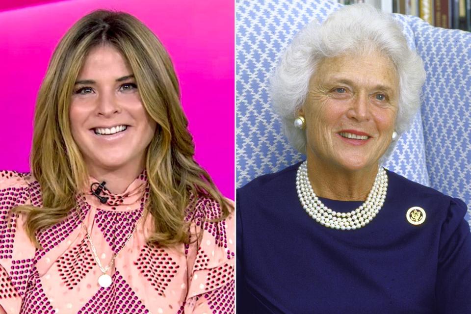 jenna bush hager and her grandmother barbara bush