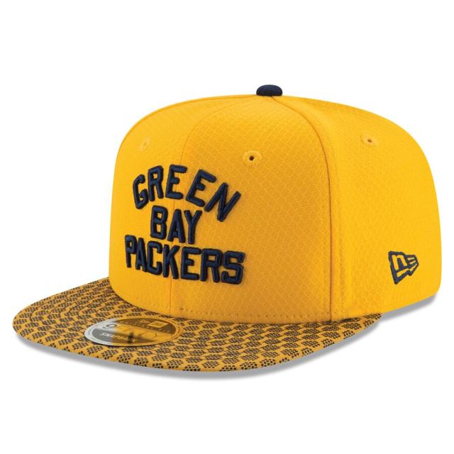 Green Bay Packers New Era Independent 9FIFTY Snapback Hat - Black