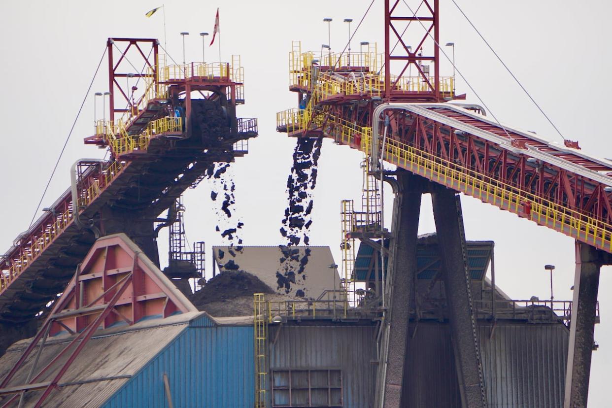 Suncor's Fort Hills oilsands facility is seen in this file photo. (Kyle Bakx/CBC - image credit)