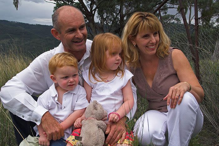 The Turner family on their Tamworth property.