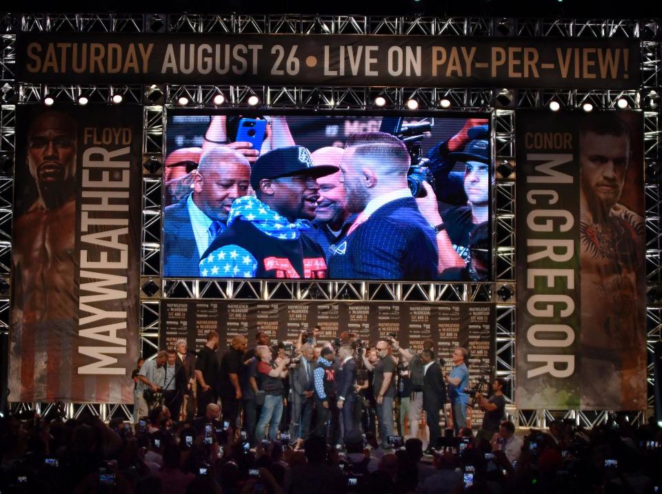 It just got a lot harder to track down a free stream for Floyd Mayweather's fight with Conor McGregor