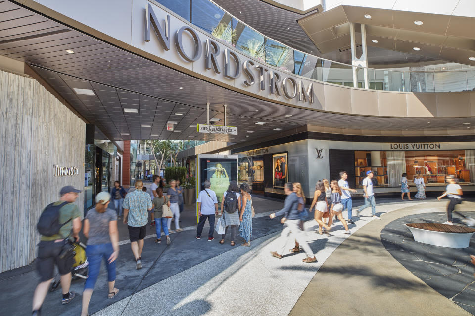 High-end stores continue to populate Santa Monica Place. Courtesy of Macerich Co.