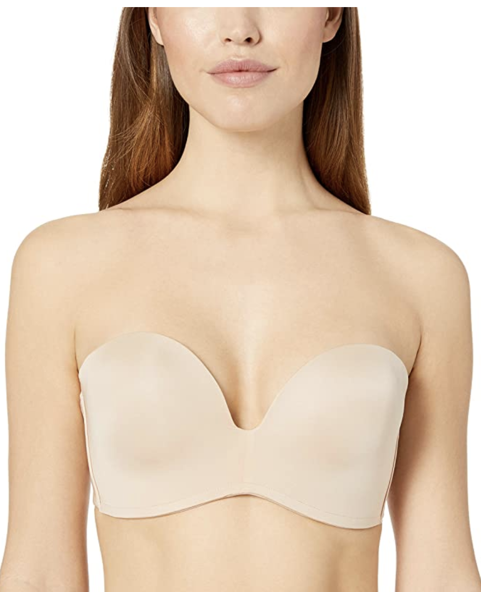 Wonderbra women's ultimate strapless underwire bra. (PHOTO: Amazon)