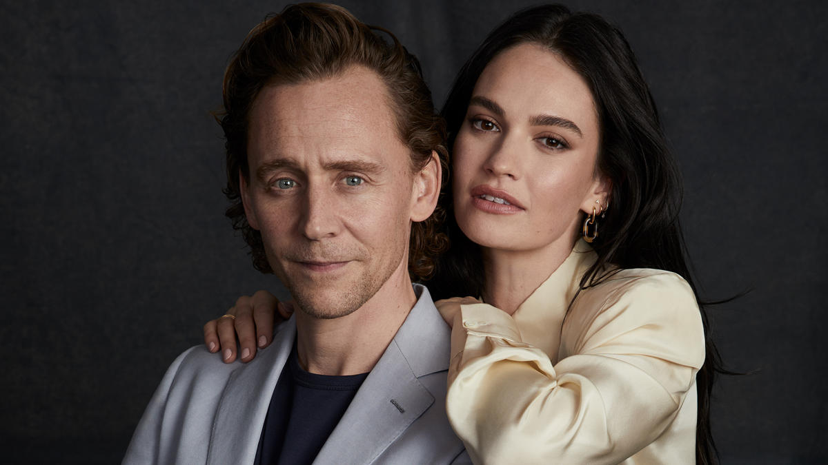 Tom Hiddleston and Lily James Talk Justice for Pamela Anderson and Why Loki  Works so Well on TV