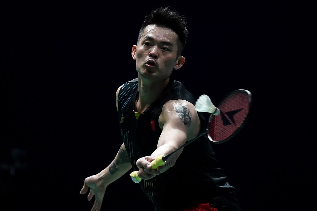 Chinese badminton star Lin Dan. (FILE PHOTO: AFP/Sadiq Asyraf)