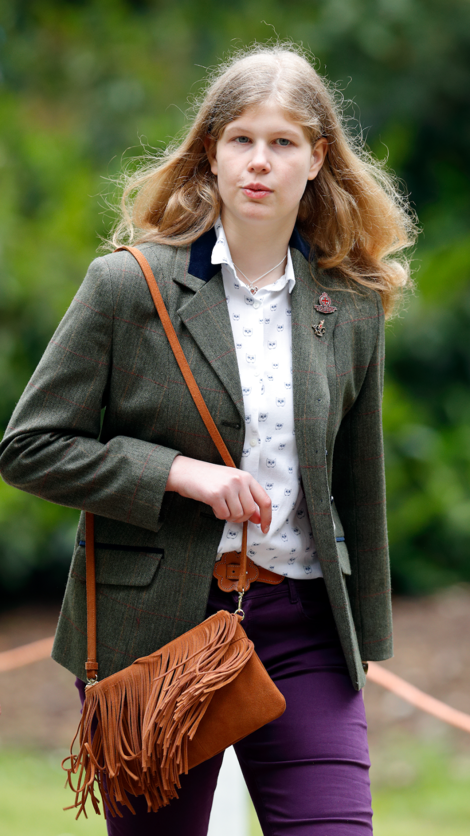 <p> Prince Edward and Sophie, Duchess of Cambridge's daughter Lady Louise Windsor was one of Queen Elizabeth's youngest grandchildren. She was seen as a teen attending the Royal Windsor Horse Show in 2018. </p>