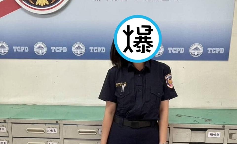 23歲長相甜美的實習女警首次出任務，成功協助偵破這起詐騙案。（翻攝畫面）